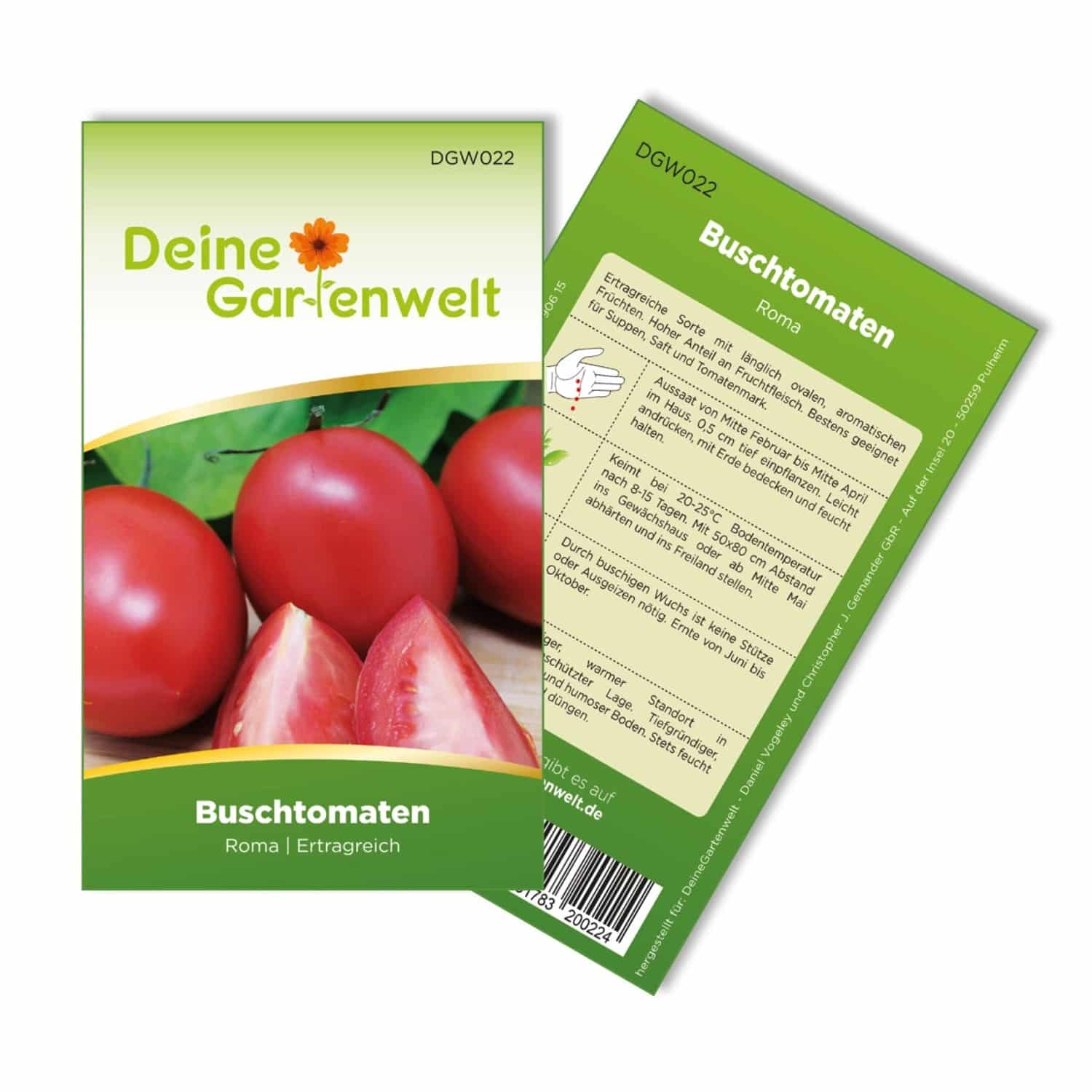 Deine Gartenwelt Buschtomate Roma Vf Samen