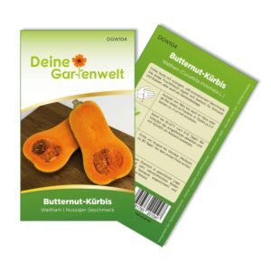 Deine Gartenwelt Butternutkürbis Waltham Samen