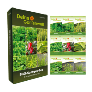 Deine Gartenwelt Grill Kräuter Samen-Set mit 9 Sorten
