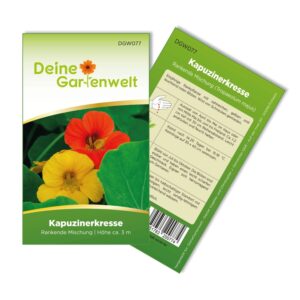 Deine Gartenwelt Kapuzinerkresse Rankende Mischung Samen