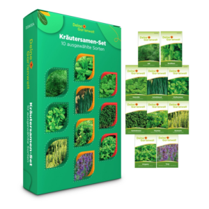 Deine Gartenwelt Kräuter Samen-Set mit 10 Sorten