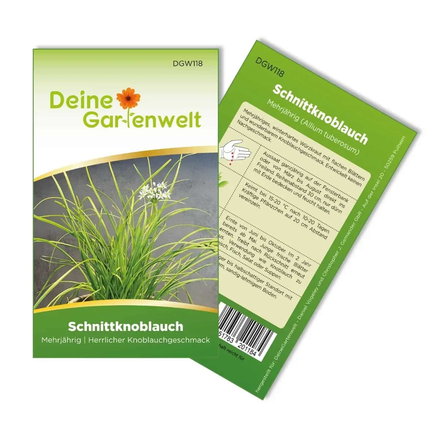 Deine Gartenwelt Schnittknoblauch Mehrjährig Samen