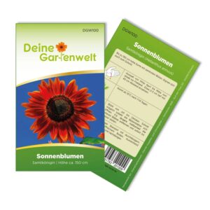 Deine Gartenwelt Sonnenblume Samtkönigin Samen