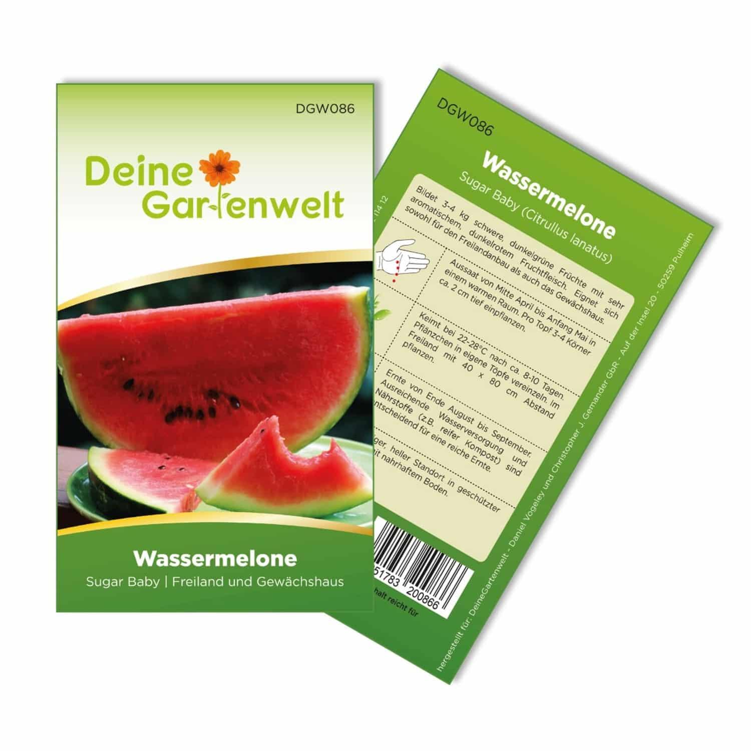Deine Gartenwelt Wassermelonen Sugar Baby Samen