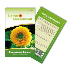 Deine Gartenwelt Zwergsonnenblume Teddybär Samen