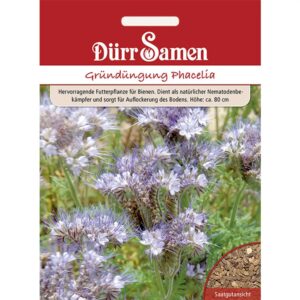 Dürr Samen Gründüngung Phacelia/Bienenfreund 400 G Saatgut