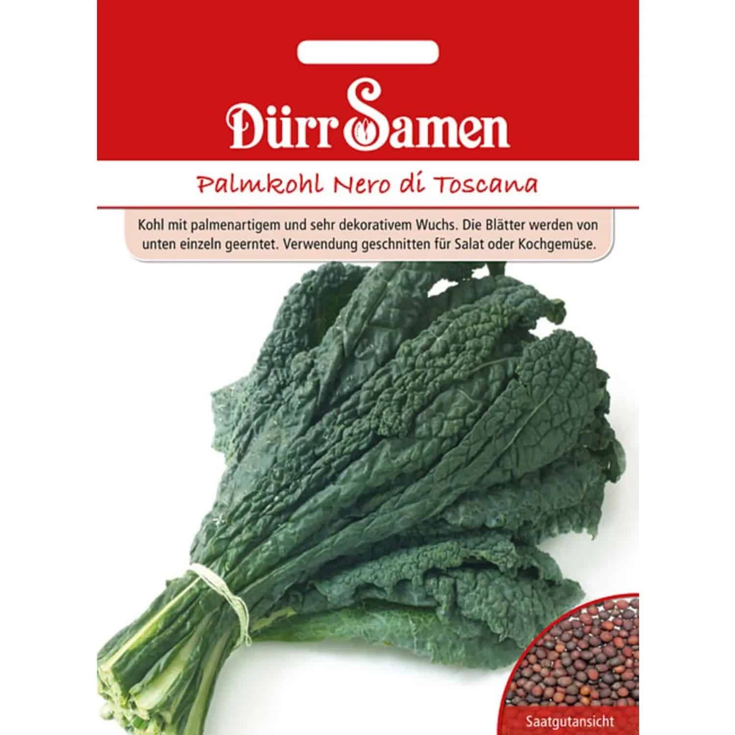 Dürr Samen Palmkohl Nero Di Toscana Saatgut