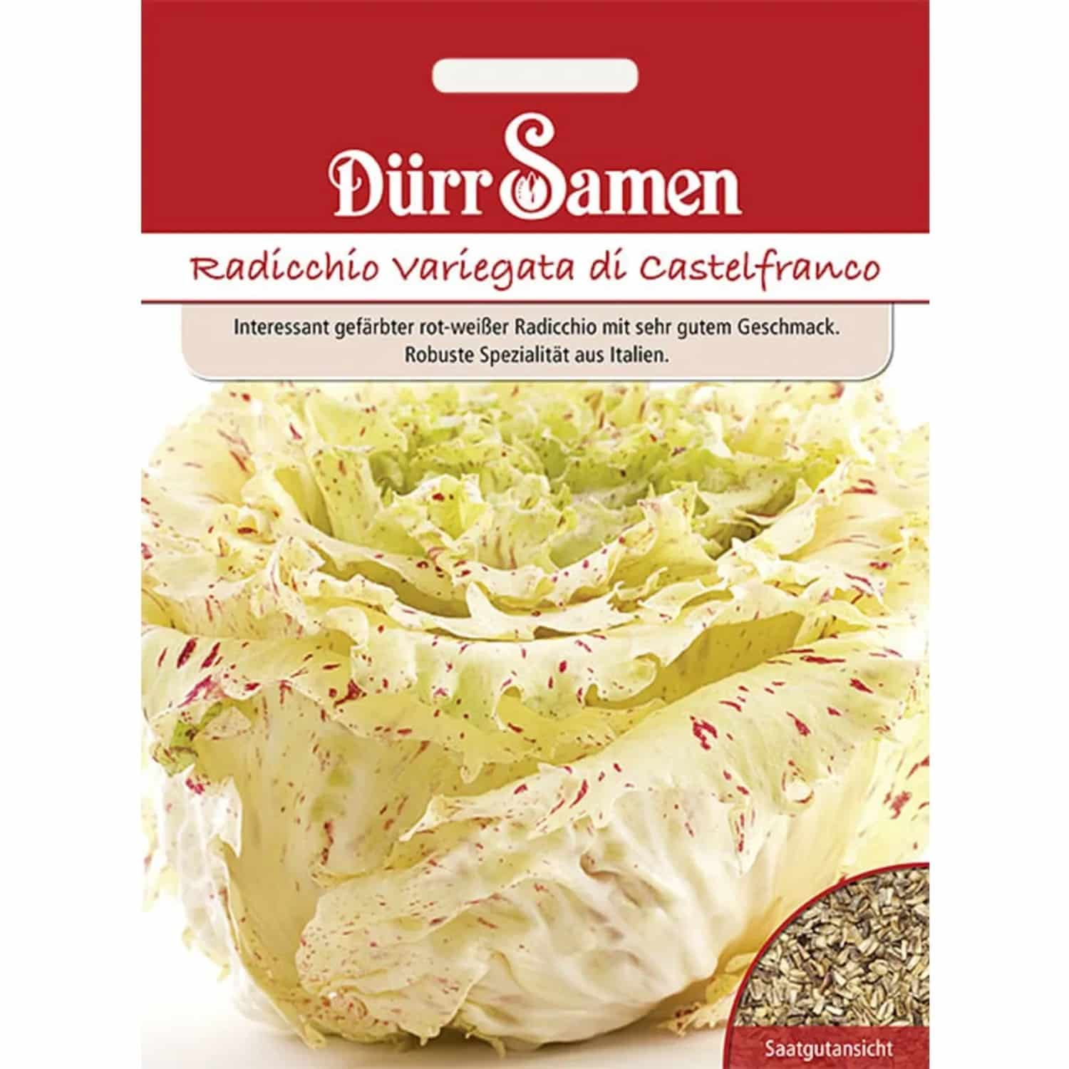 Dürr Samen Radicchio Variegata Di Castelfranco Saatgut
