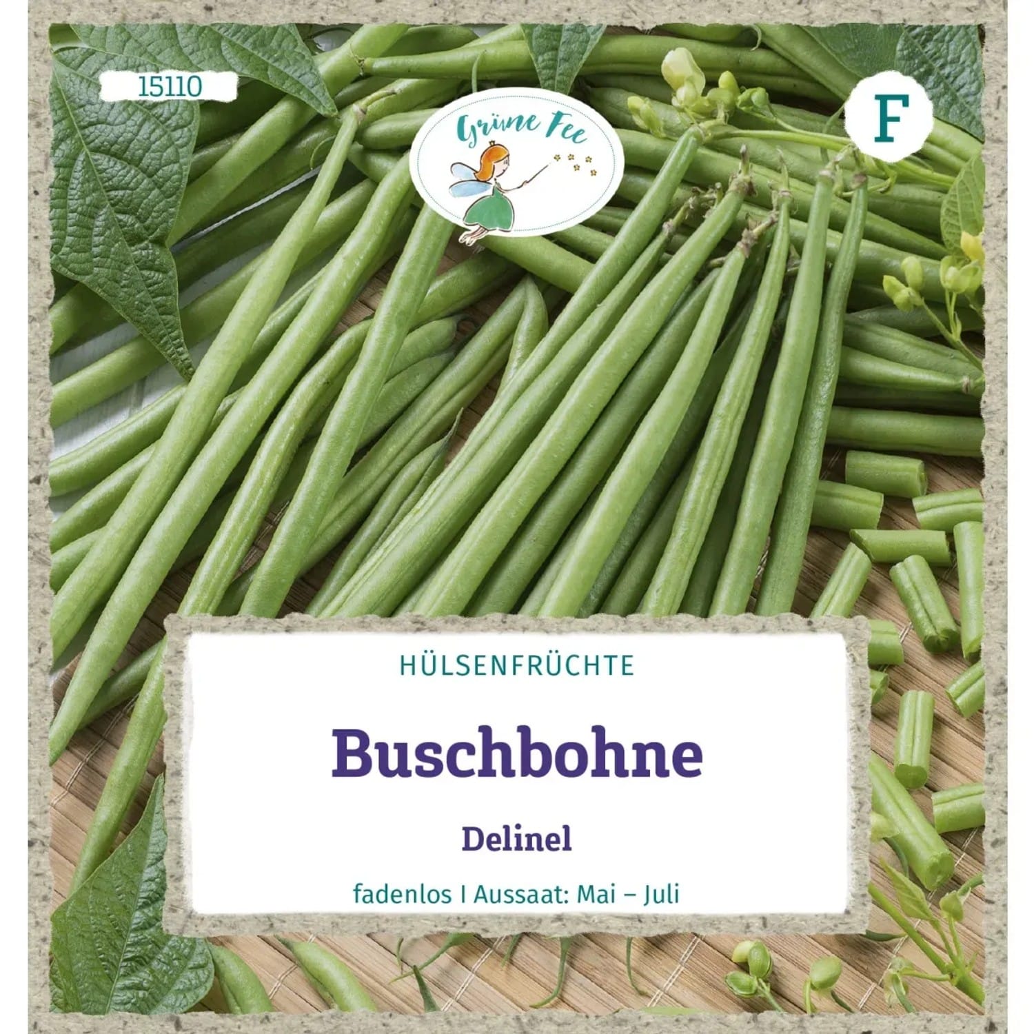 Grüne Fee Buschbohne Delinel Saatgut
