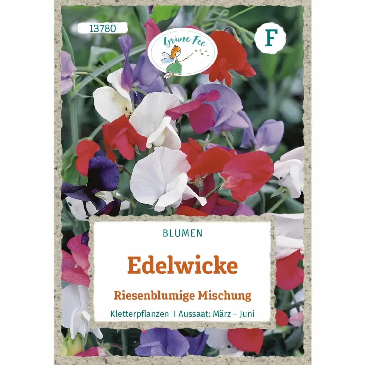 Grüne Fee Edelwicke Riesenblumige Mischung Saatgut