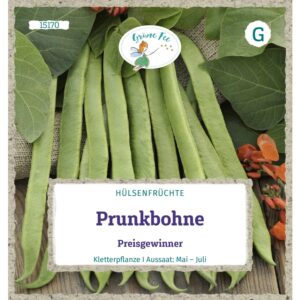 Grüne Fee Prunkbohne Preisgewinner Saatgut