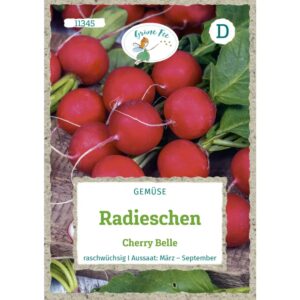 Grüne Fee Radieschen Cherry Belle Saatgut