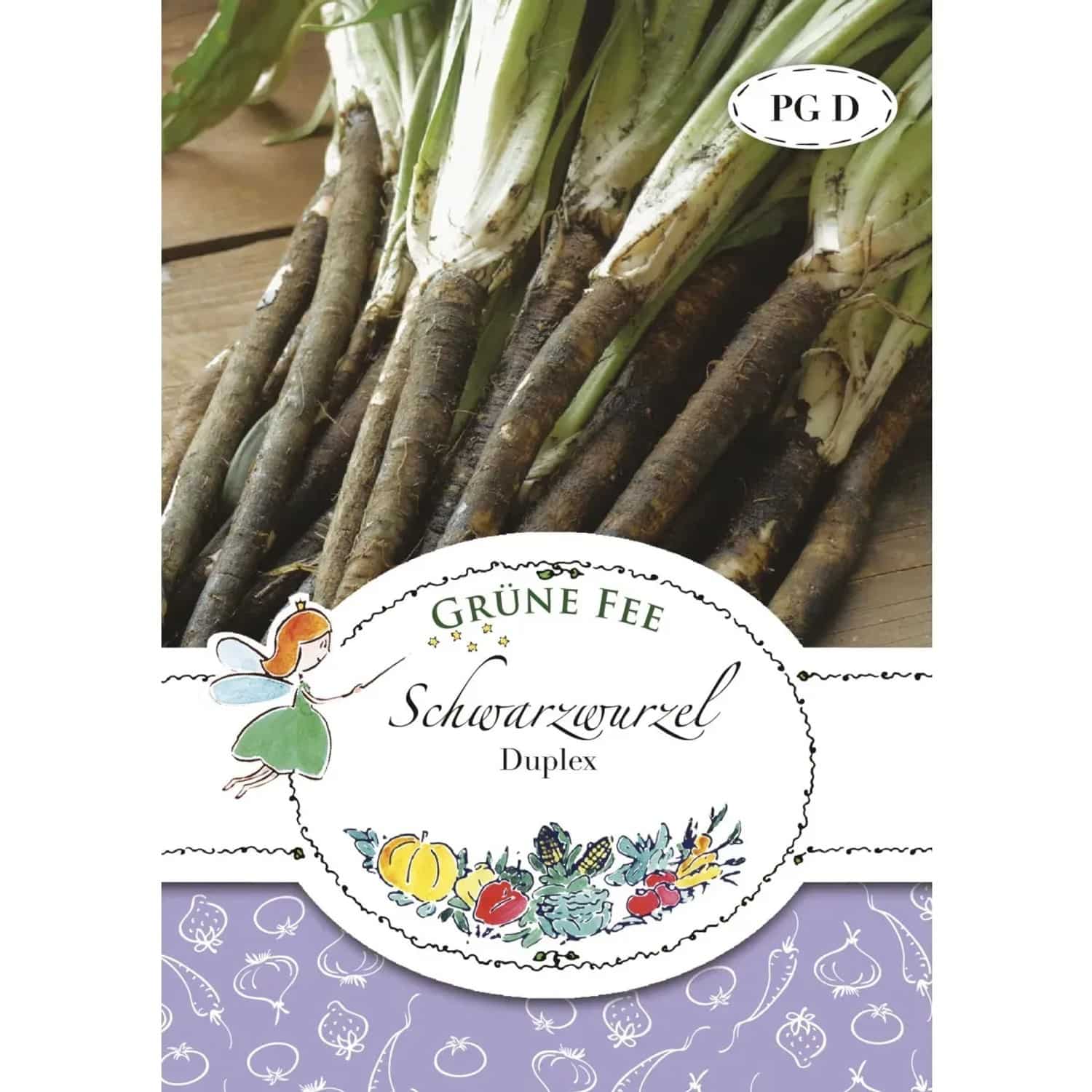 Grüne Fee Schwarzwurzel Duplex Saatgut