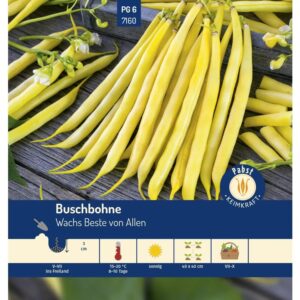 Pabst Keimkraft Buschbohne Mittelfrüh & Robust Wachs Beste Von Allen Saatgut