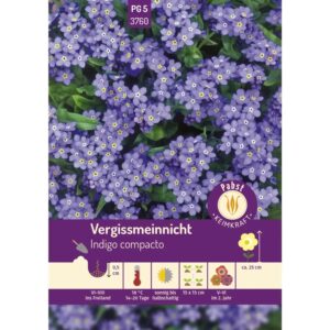Pabst Keimkraft Vergißmeinnicht Indigo Compacto Saatgut