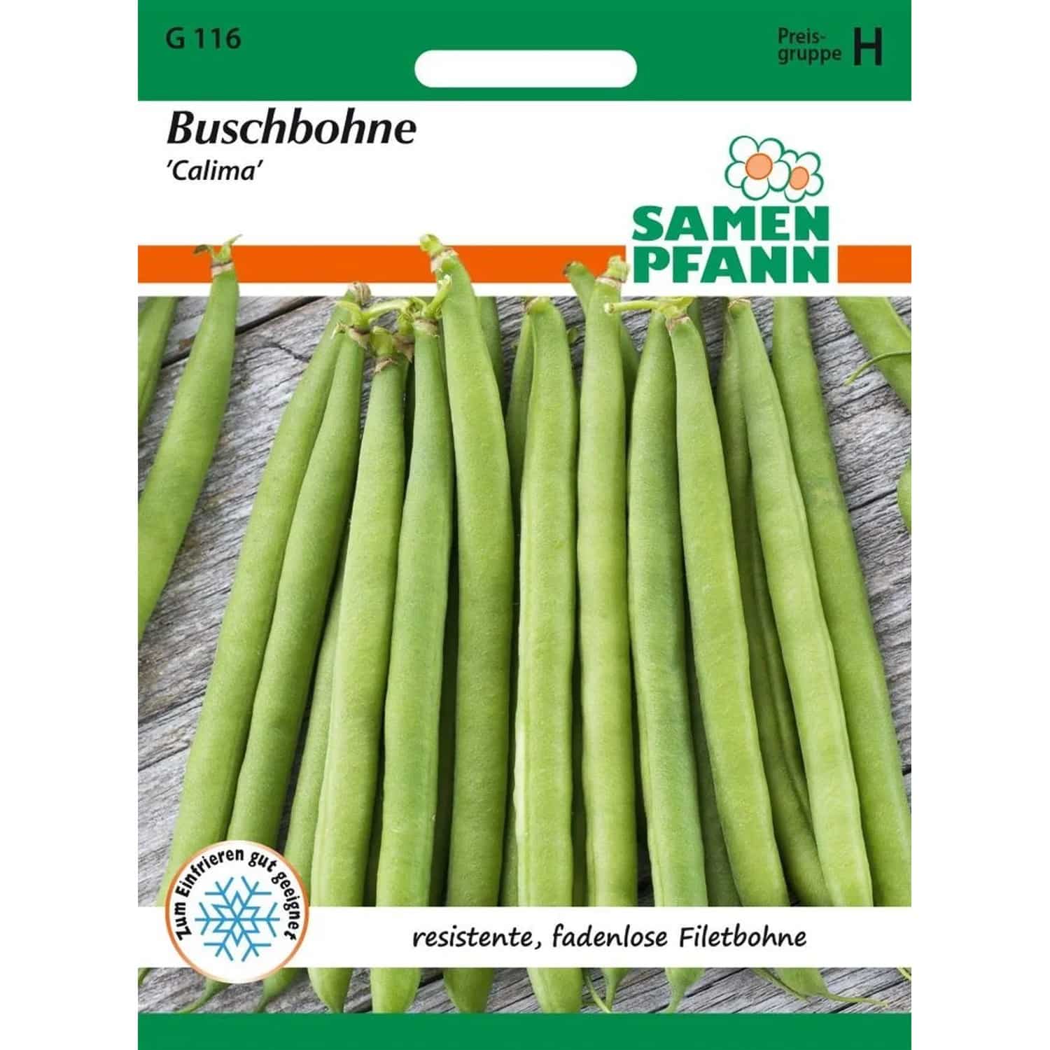 SAMEN PFANN Buschbohne Calima Filetbohne
