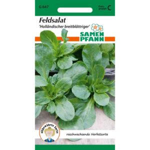 SAMEN PFANN Feldsalat Holländischer Breitblättriger