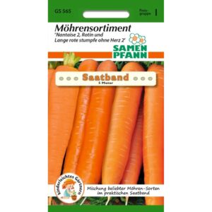 SAMEN PFANN Möhrensortiment Saatband