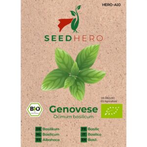 Seedhero BIO Basilikum Genovese Samen