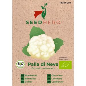 Seedhero BIO Blumenkohl Palla Di Neve Samen