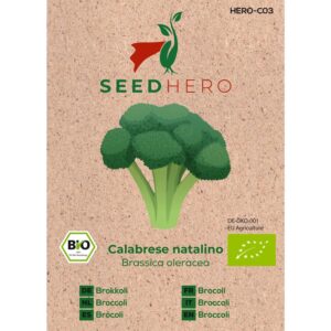 Seedhero BIO Brokkoli Calabrese Natalino Samen