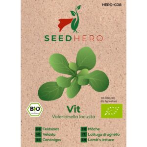 Seedhero BIO Feldsalat Vit Samen