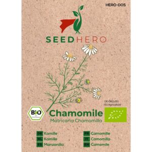 Seedhero BIO Kamille Chamomile Samen