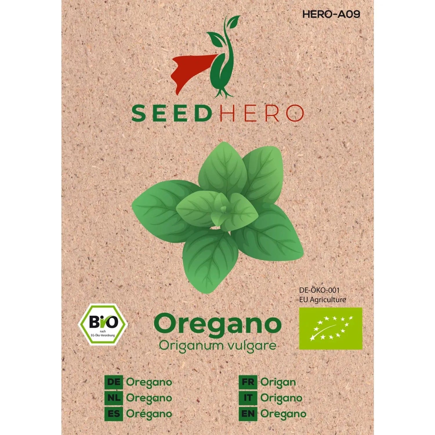 Seedhero BIO Oregano Dost Samen