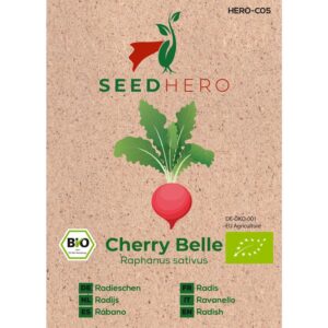 Seedhero BIO Radieschen Cherry Belle Samen